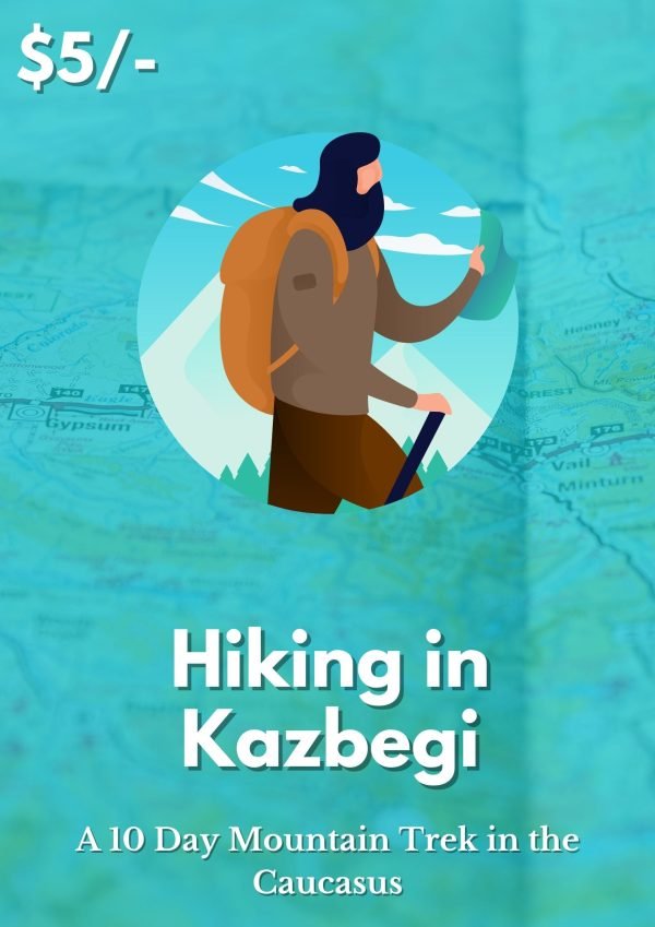 Hiking in Kazbegi