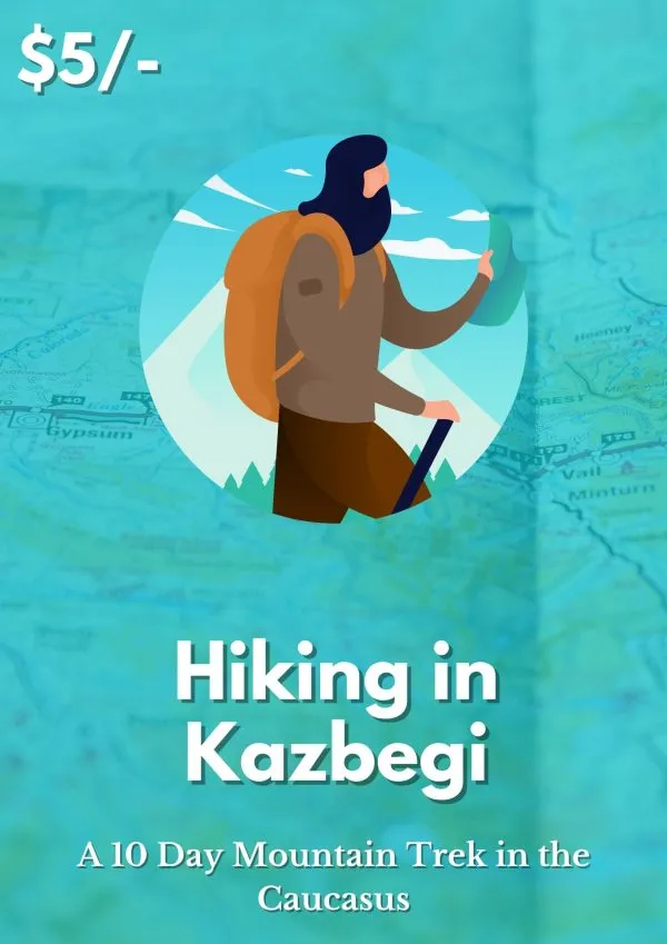 Hiking in Kazbegi