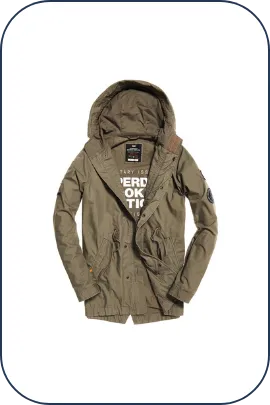 SUPERDRY Men's Aviator Rookie Parka Jacket